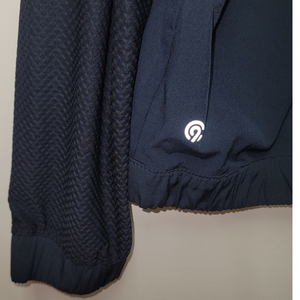 Champion Women's Navy Blue Long Sleeve Athletic Top Mesh Panels XL Athleticware - Picture 5 of 10